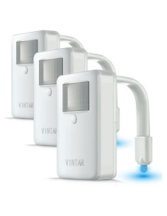 Luz Nocturna LED VINTAR con Sensor de Movimiento 16 Colores