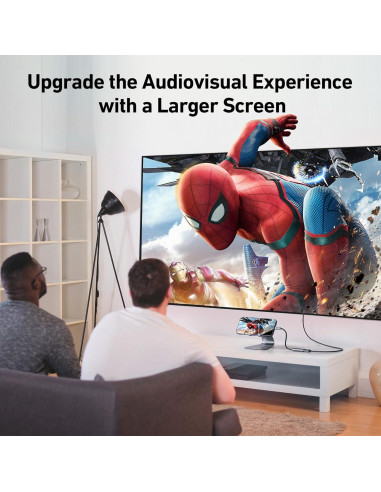 Adaptador USB-C a HDMI uni 4K 60Hz para MacBook y más