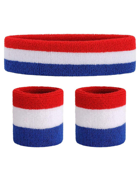 Conjunto de Muñequera y Diademas Deportivas ONUPGO - Algodón Absorbente