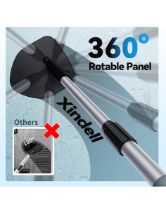 Limpiaparabrisas XINDELL XD-40168C con Mango Extensible y 4 Paños 2