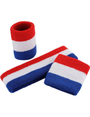 Conjunto de Muñequera y Diademas Deportivas ONUPGO - Algodón Absorbente