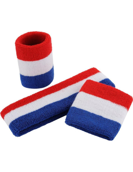 Conjunto de Muñequera y Diademas Deportivas ONUPGO - Algodón Absorbente