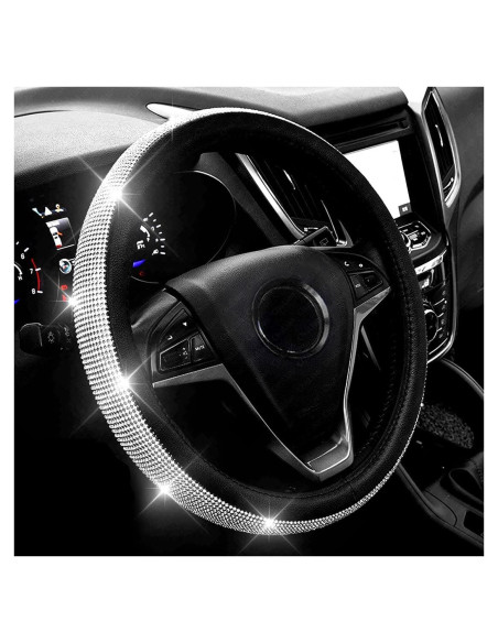 Cubierta de Volante de Cuero PU ChuLian 37-38 cm Brillante