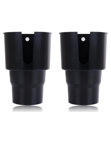 Expansor Soporte Tazas Coche Elevon Negro 2 Piezas