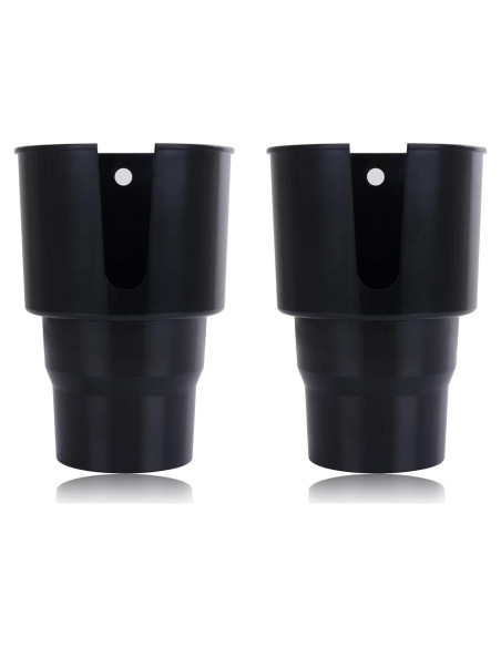 Expansor Soporte Tazas Coche Elevon Negro 2 Piezas