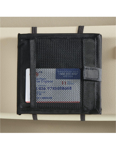 Soporte de Documentos para Auto High Road HRREGISTRATION Negro