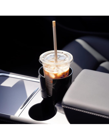 Expansor Soporte Tazas Coche Elevon Negro 2 Piezas