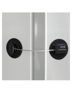 Cerradura de Refrigerador MRBULLOCK Negra Ajustable para Niños