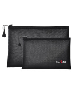 Bolsas de Documentos a Prueba de Fuego FunOwlet - 2 Piezas