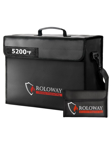 Bolsa a Prueba de Fuego ROLOWAY 5200F Aislada 43.2x30.5cm