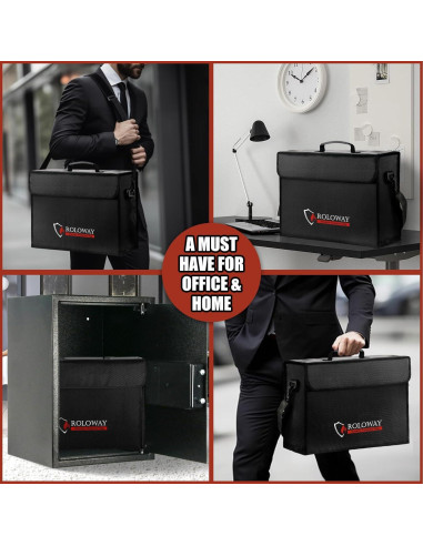 Bolsa a Prueba de Fuego ROLOWAY 5200F Aislada 43.2x30.5cm