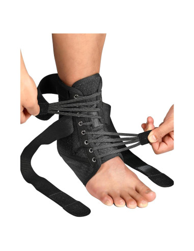 Soporte de Tobillo Ajustable Fitomo con Cierre Rápido - S