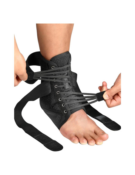 Soporte de Tobillo Ajustable Fitomo con Cierre Rápido - S