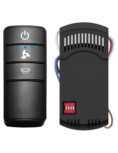 Kit Control Remoto Universal Ventilador Techo FEKOTS 3 Velocidades