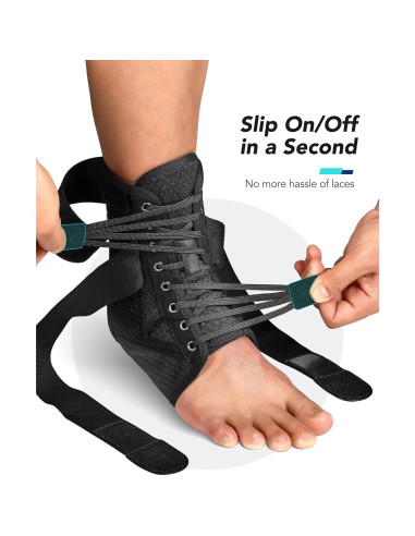 Soporte de Tobillo Ajustable Fitomo con Cierre Rápido - S