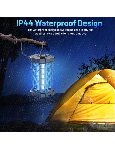 Zapper de Insectos Eléctrico Jawlark 4200V Impermeable 1 Unidad