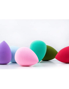 Juego de 10 Esponjas de Maquillaje AJOKE Multicolores 2