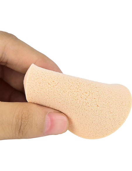 25 Esponjas de Maquillaje Redondas Suaves HANJIAONI 5cm
