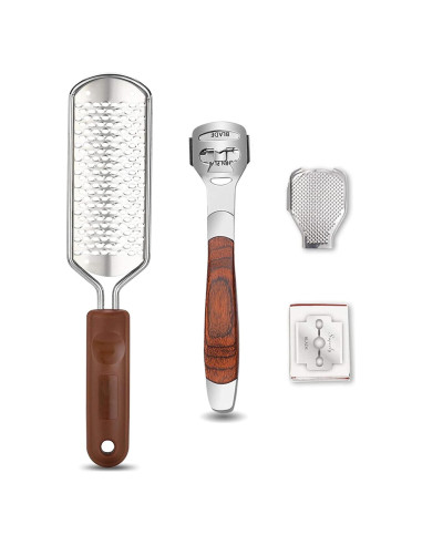 Kit de Lima para Pies Vusoset - Raspador y Afilador de Callos