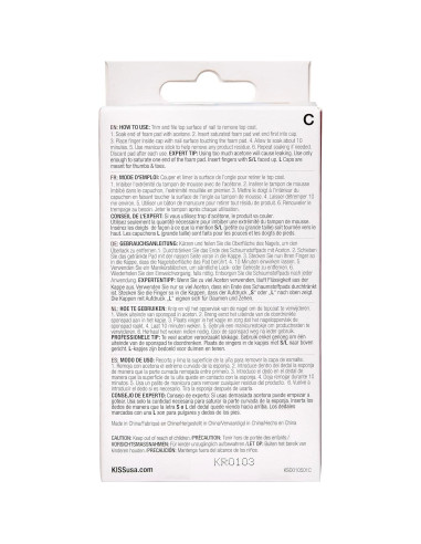 KISS Removedor de Uñas Artificiales Profesional