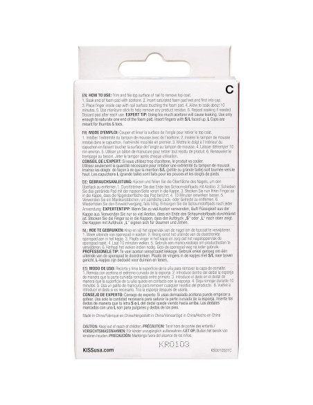 KISS Removedor de Uñas Artificiales Profesional