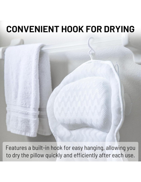 Almohada de Baño Sierra Concepts SC110 con Ventosas Antideslizantes Almohada de Baño Sierra Concepts SC110 con Ventosas Antideslizantes