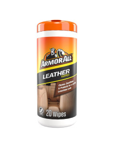 Toallitas Limpiadoras de Cuero Armor All 20 Unidades