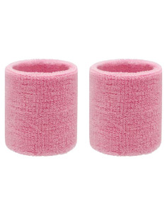 Muñequera Deportiva LINGXINXIN Rosa 8x8 cm para Tenis y Correr