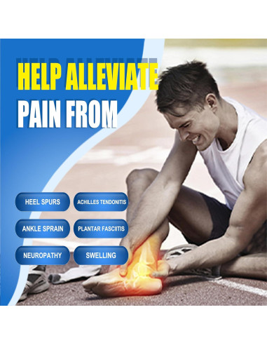 Faja de Compresión para Tobillo ABIRAM - Soporte Ajustable Negro