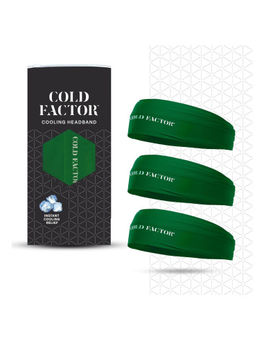 Banda para la cabeza COLD FACTOR enfriamiento instantáneo UPF 50+