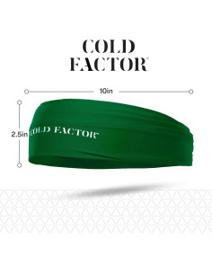 Banda para la cabeza COLD FACTOR enfriamiento instantáneo UPF 50+ 2