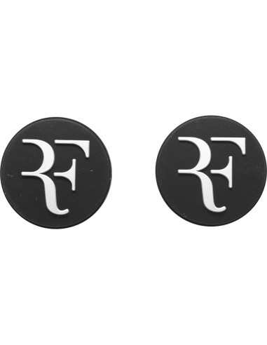 Amortiguador de Tenis Wilson RF - 2 Piezas, Silicona Negra