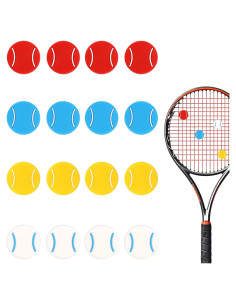 16 Amortiguadores de Vibración de Silicona Gosknor para Tenis
