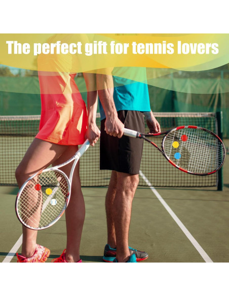 16 Amortiguadores de Vibración de Silicona Gosknor para Tenis
