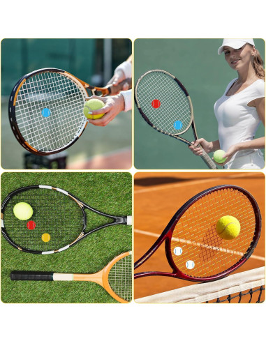 16 Amortiguadores de Vibración de Silicona Gosknor para Tenis