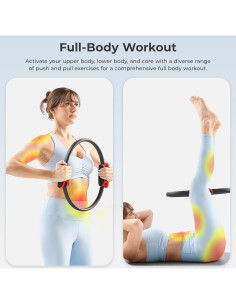 Anillo de Pilates Sunny Health & Fitness 38.1 cm Antideslizante 2