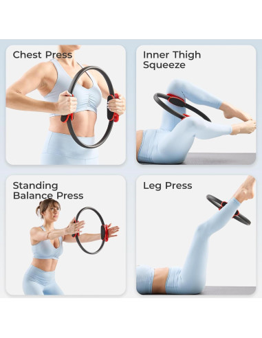 Anillo de Pilates Sunny Health & Fitness 38.1 cm Antideslizante