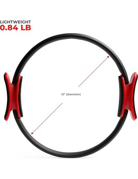 Anillo de Pilates Sunny Health & Fitness 38.1 cm Antideslizante Anillo de Pilates Sunny Health & Fitness 38.1 cm Antideslizante