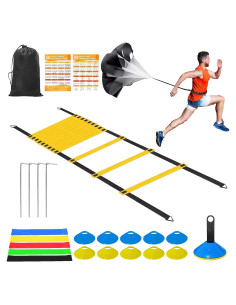 Kit de Entrenamiento de Velocidad y Agilidad Panykoo FB-001