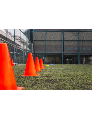 Conos de Tráfico Fragraim 9" Naranja - Juego de 24 para Entrenamiento