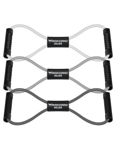 Conjunto de 3 Bandas de Resistencia Figure 8 RENRANRING