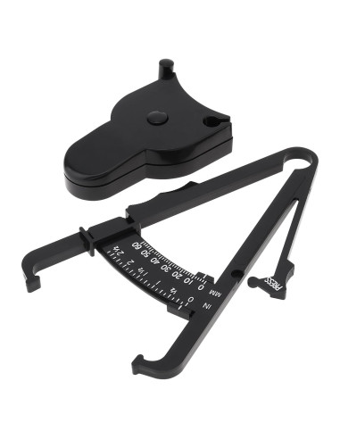 Juego de Calibrador de Grasa Corporal y Cinta Métrica 1.5m