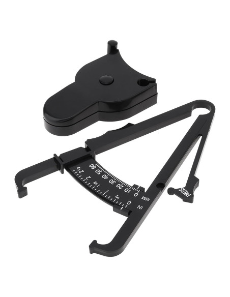 Juego de Calibrador de Grasa Corporal y Cinta Métrica 1.5m