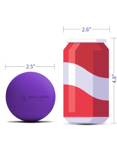 Pelota de Masaje de Cacahuate 5BILLION FITNESS 6.35 cm