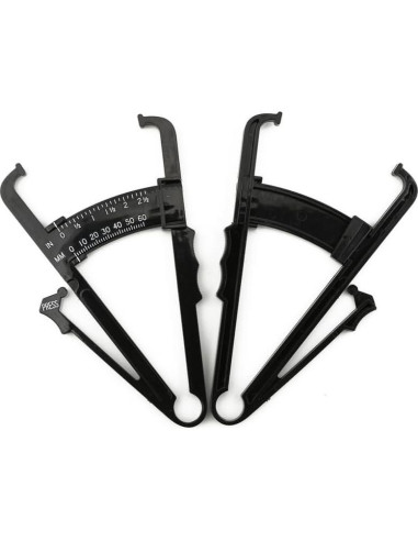 Juego de Calibrador de Grasa Corporal y Cinta Métrica 1.5m