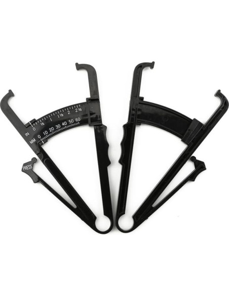 Juego de Calibrador de Grasa Corporal y Cinta Métrica 1.5m