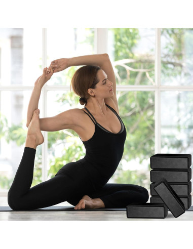 20 Bloques de Espuma EVA para Yoga Yilloog Antideslizantes