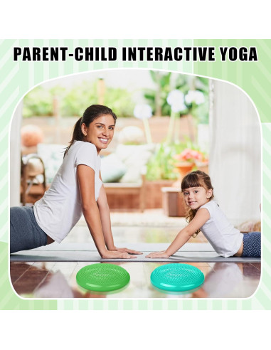 Cojín Wobble Silipull 34.5 cm 2 Pcs para Mejora de Postura