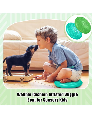Cojín Wobble Silipull 34.5 cm 2 Pcs para Mejora de Postura