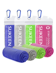 Toalla Enfriadora Sukeen 101.6x30.5cm Microfibra Reutilizable
